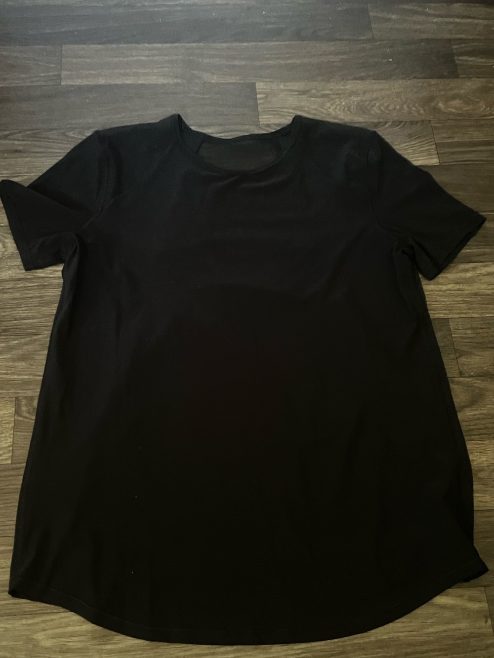 lululemon athletica Men's Black Short Sleeve Crewneck Tee